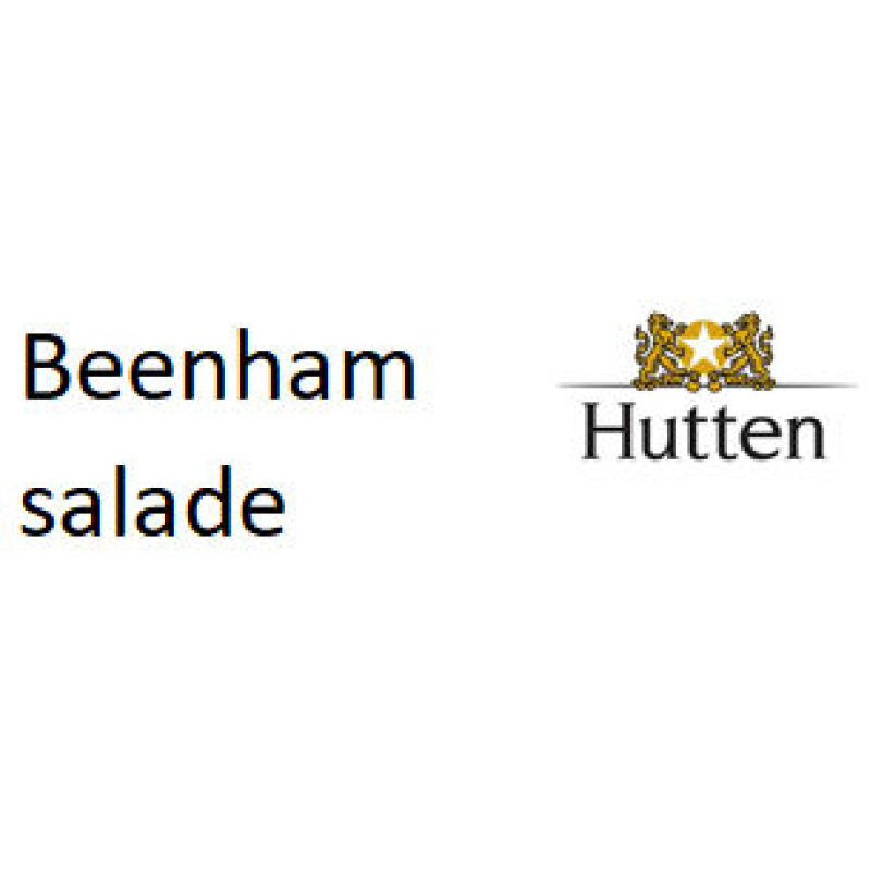 Etiket Hutten Beenhamsalade (15010)